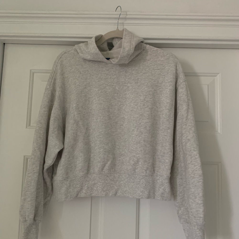Old Navy Grey So Comfy Sweatshirt Hoodie XS NWOT